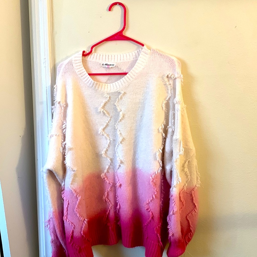 Pink Ombré sweater